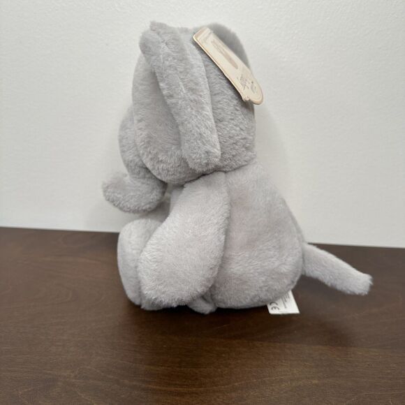 2018 KellyToy KellyBaby Elephant 12" Plush Stuffed Animal Crinkle Ear Rattle - Picture 10 of 12